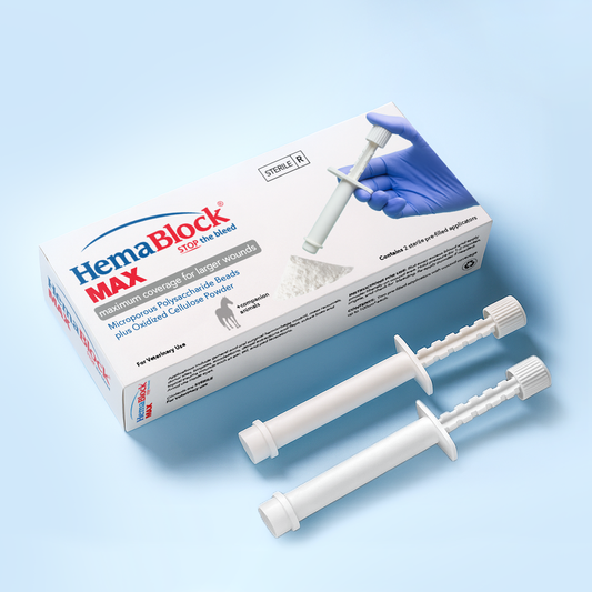 HemaBlock MAX Large Wound 5gram Applicator - 2 pack