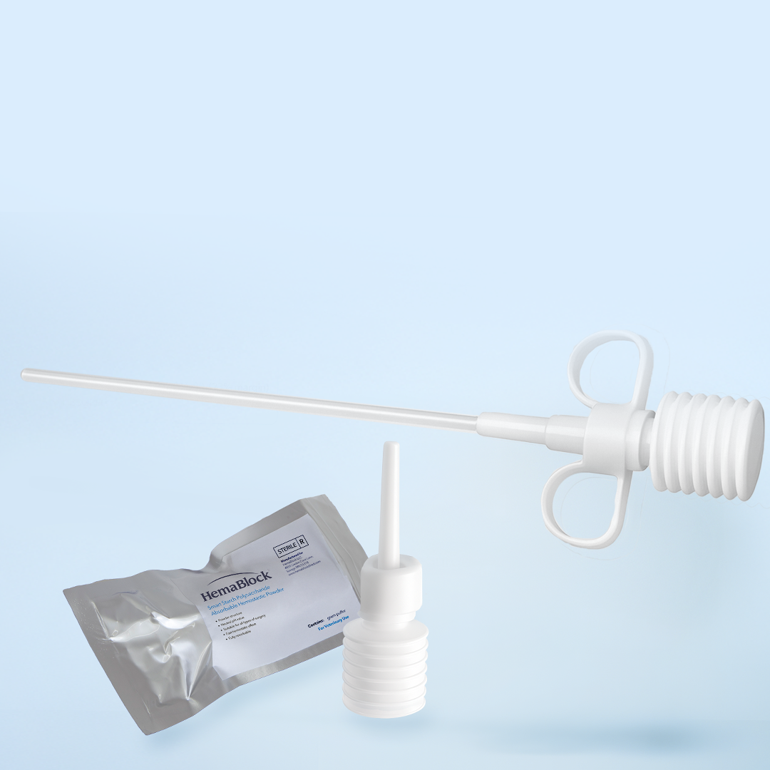 Flex Cannula for Laparoscopic Applications with 3 Gram Puffer