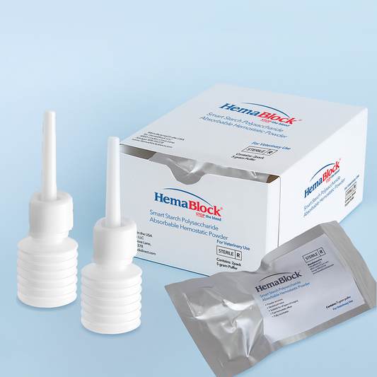 Smart Starch Polysaccharide Hemostatic Powder – 5gram Puffer - 2 pack